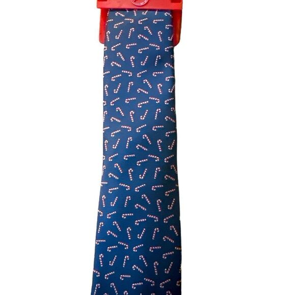 Festive Men’s Candy Cane Tie - Picture 1 of 3